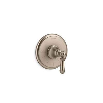 Kohler T72769-4-BV- Artifacts® Thermostatic valve trim with lever handle | FaucetExpress.ca