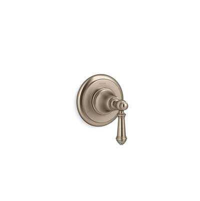 Kohler T72770-4-BV- Artifacts® Transfer valve trim with lever handle | FaucetExpress.ca