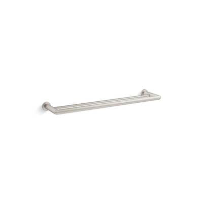 Kohler 97890-BN- Kumin® 24'' double towel bar | FaucetExpress.ca