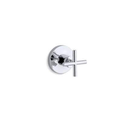 Kohler T14491-3-CP- Purist® Valve trim with cross handle for transfer valve, requires valve | FaucetExpress.ca