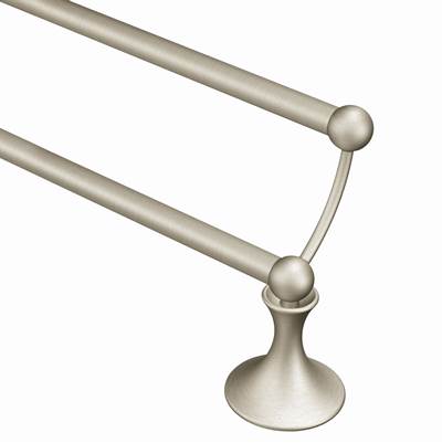 Moen DN7722BN- Lounge Brushed Nickel 24'' Double Towel Bar