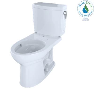 Toto CST454CUFRG#01- Drake Ii 1G Elong Bowl & Tank C454Cufg + St453Ur - Cotton | FaucetExpress.ca