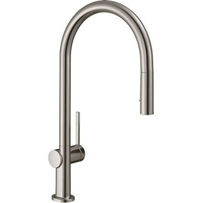 Hansgrohe 72800801- Single Handle O-Shaped Pull-Down Kitchen Faucet - FaucetExpress.ca