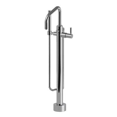 Ca'bano CA6631399- Floor mount tub filler with hand spray