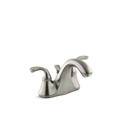 Kohler 10270-4-BN- Forté® Centerset bathroom sink faucet with sculpted lever handles | FaucetExpress.ca