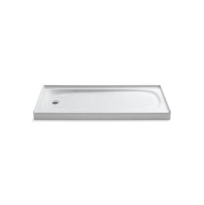 Kohler 9053-0- Salient® 60'' x 30'' single threshold left-hand drain shower base | FaucetExpress.ca