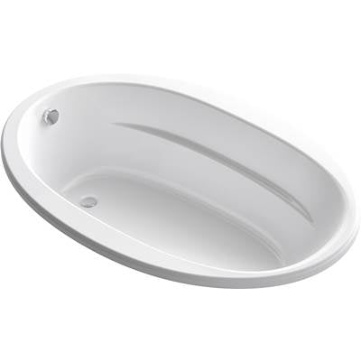 Kohler 6347-GH-0- Sunward 66-in X 42-in Heated Bubblemassage Air Bath With Reversible Drain | FaucetExpress.ca