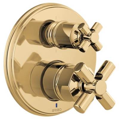 Brizo T75P676-PGLHP- Pressure Balance Valve Trim With Integrated 6-Function Diver | FaucetExpress.ca