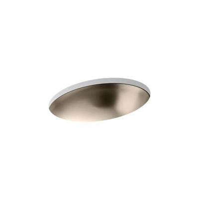 Kohler 2602-SBV- Rhythm® Oval Undermount bathroom sink | FaucetExpress.ca