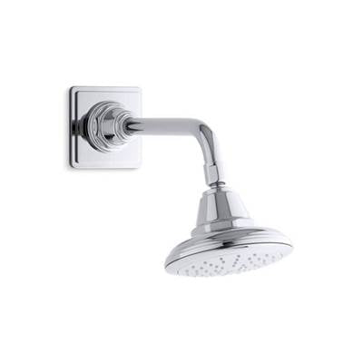 Kohler 45417-G-CP- Pinstripe® 1.75 gpm single-function showerhead with Katalyst(R) air-induction technology | FaucetExpress.ca