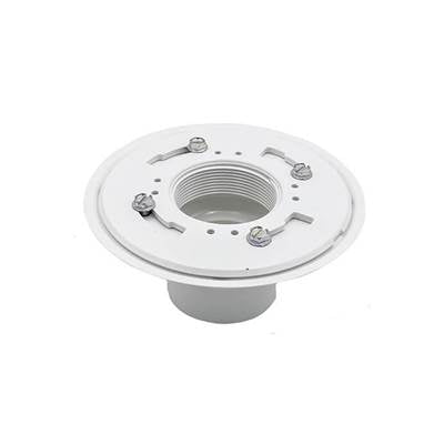 Mountain Plumbing MT605P- Drain Flange And Drain Ring - Pvc White