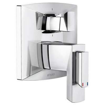 Brizo T75688-PC- Tempassure Thermostatic Valve With 6 Setting Diverter Trim | FaucetExpress.ca