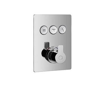 Ca'bano CA3040399- Thermostatic valve and trim with 3 functions
