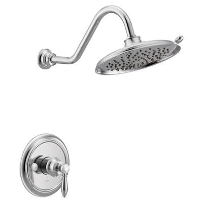 Moen UTS33102- Weymouth M-CORE 3-Series 1-Handle Shower Trim Kit in Chrome (Valve Not Included)