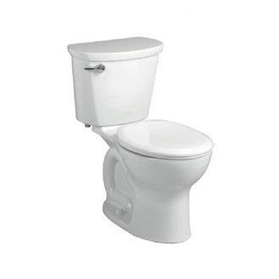 American Standard 215BA104.020- Cadet Pro Two-Piece 1.28 Gpf/4.8 Lpf Chair Height Round Front Toilet Less Seat