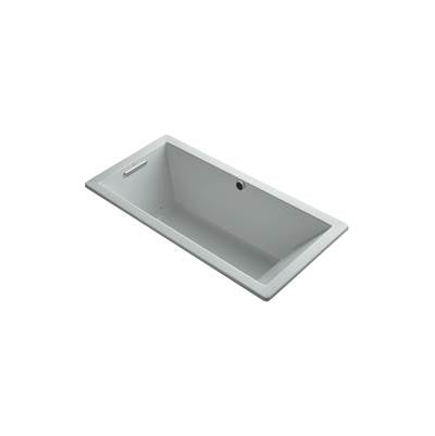 Kohler 1822-GHW-95- Underscore Rectangle 66-in X 32-in Heated Bubblemassage Air Bath With Bask, Reversible Drain | FaucetExpress.ca