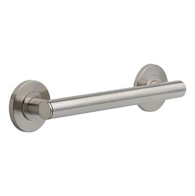 Delta 41812-SS- Contemporary 12'' Decorative Grab Bar - Ss | FaucetExpress.ca