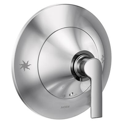 Moen TS2201- Doux 1-Handle Posi-Temp Valve Trim Kit in Chrome (Valve Not Included)