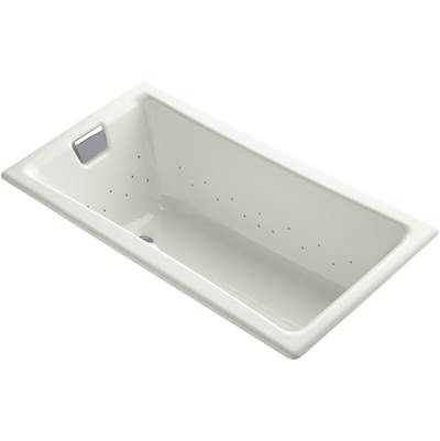 Kohler 852-GHCP-NY- Tea-for-two 60-in Heated Bubblemassage Air Bath | FaucetExpress.ca