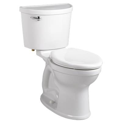 American Standard 211AA104.021- Champion Pro Two-Piece 1.28 Gpf/4.8 Lpf Chair Height Elongated Toilet Less Seat