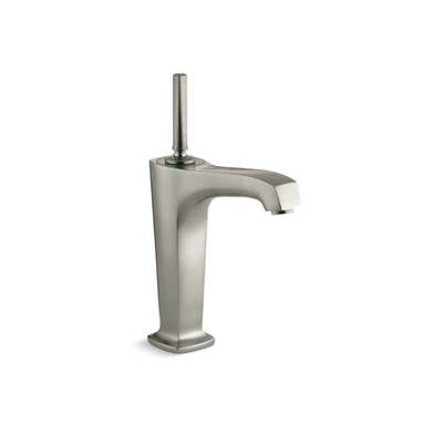 Kohler 16231-4-BN- Margaux® Tall Single-hole bathroom sink faucet with 6-3/8'' spout and lever handle | FaucetExpress.ca