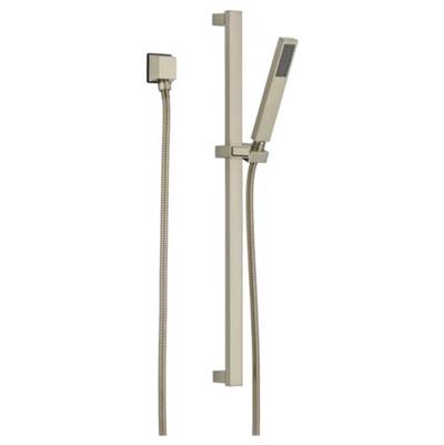 Brizo 85780-BN- Brizo Siderna: Slide Bar With Handshower | FaucetExpress.ca