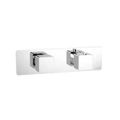 Isenberg 196.2693MB- 3/4" Horizontal Thermostatic Shower Valve With Volume Control & Trim | FaucetExpress.ca