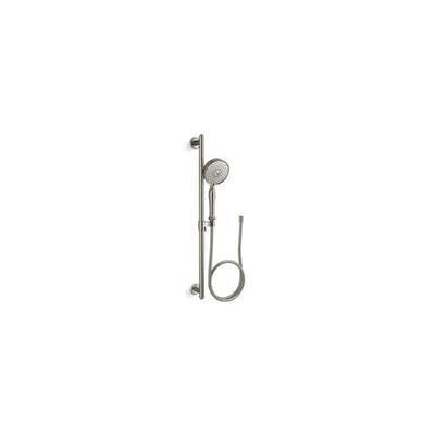 Kohler 22176-BN- Bancroft® 2.5 gpm multifunction handshower kit with Katalyst® air-induction technology | FaucetExpress.ca