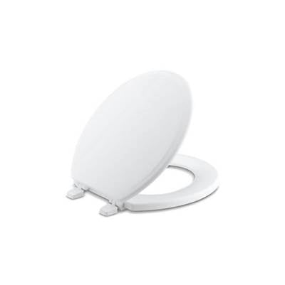 Kohler 4695-0- Ridgewood® round-front toilet seat | FaucetExpress.ca