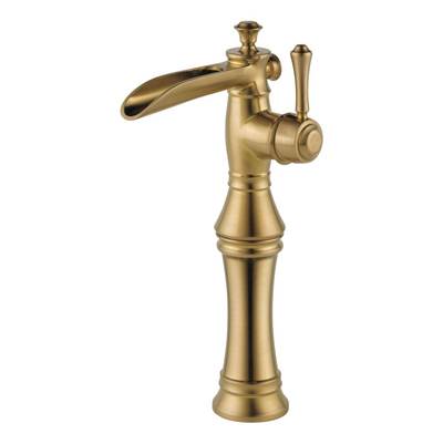 Delta 798LF-CZ- Single Hole - Single Handle Channel Spout W/ Riser | FaucetExpress.ca