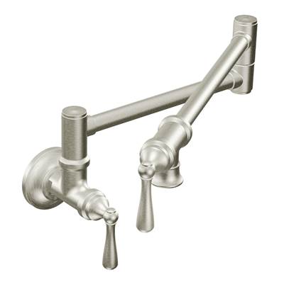 Moen S664SRS- Wall Mounted Swing Arm Potfiller in Spot Resist Stainless