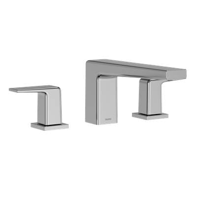 Toto TBG10201U#CP- TOTO GB Two-Handle Deck-Mount Roman Tub Filler Trim, Polished Chrome - TBG10201U#CP | FaucetExpress.ca