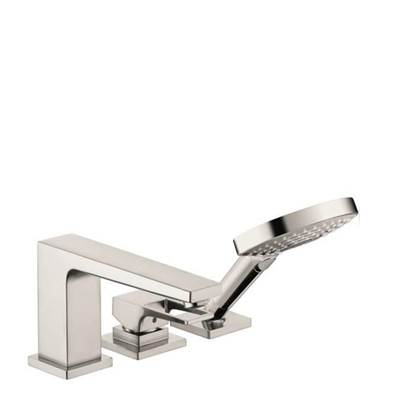 Hansgrohe 74554821- Loop 3 Handle Roman Tub 1.75 Gpm - FaucetExpress.ca