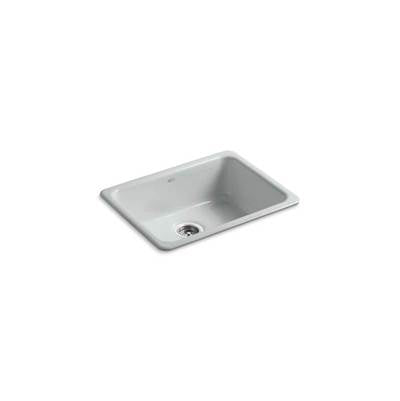 Kohler 6585-95- Iron/Tones® 24-1/4'' x 18-3/4'' x 8-1/4'' Top-mount/undermount single-bowl kitchen sink | FaucetExpress.ca