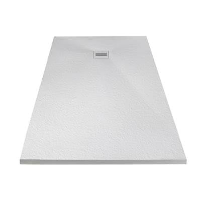 Royal Bath and Marble ERASTONE6036BL- SHOWER BASE - ERA STONE 60''X36" BLANCO - FaucetExpress.ca