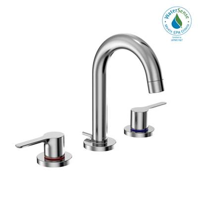 Toto TLS01201U#CP- TOTO LB Two Handle Widespread 1.2 GPM Bathroom Sink Faucet, Polished Chrome | FaucetExpress.ca