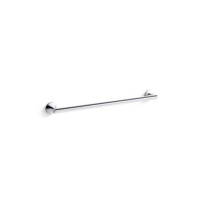 Kohler 78373-CP- Components 24'' towel bar | FaucetExpress.ca