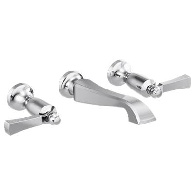 Delta T3556LF-WL- Wall Mounted Bathroom Faucet  Trim | FaucetExpress.ca