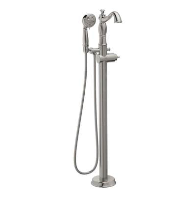 Delta T4797-SSFL-LHP- Floor Mount Tub Filler | FaucetExpress.ca