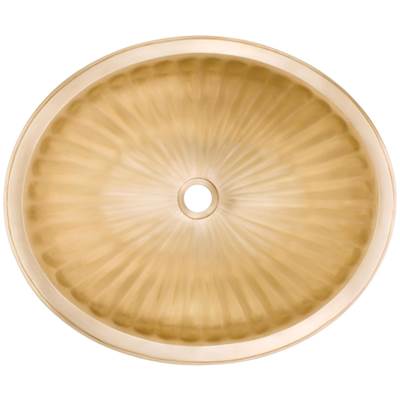 Linkasink BR006 - Bronze oval fluted