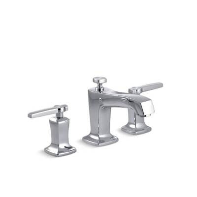 Kohler 16232-4-CP- Margaux® Widespread bathroom sink faucet with lever handles | FaucetExpress.ca