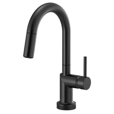Brizo 64975LF-BLLHP- Odin SmartTouch Pull-Down Prep Kitchen Faucet with Arc Spout - Handle Not Included