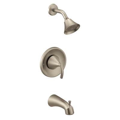 Moen T2743BN- Glyde Posi-Temp Tub/Shower Faucet, Brushed Nickel