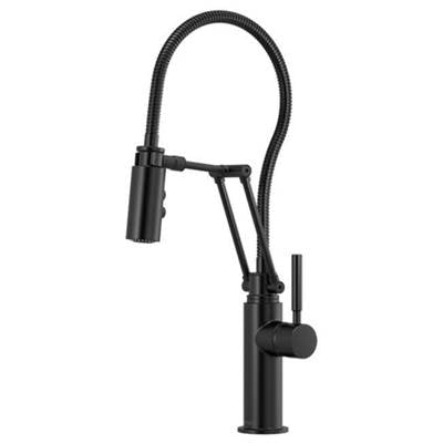Brizo 63121LF-BL- Articulating Faucet With Finished Hose