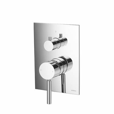 Isenberg UF.2100CP- Tub / Shower Trim With Pressure Balance Valve & Integrated 2-Way Diverter - 2-Output | FaucetExpress.ca