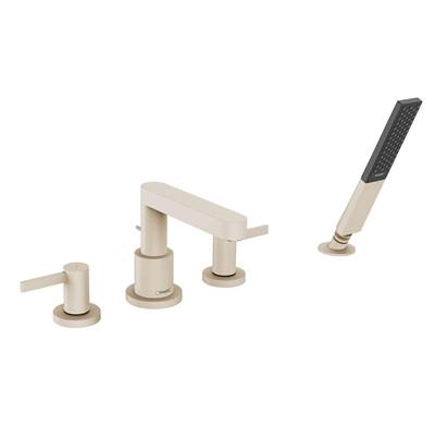 Hansgrohe 76443821 - 4-Hole Roman Tub Set Trim With 1.75 Gpm Handshower