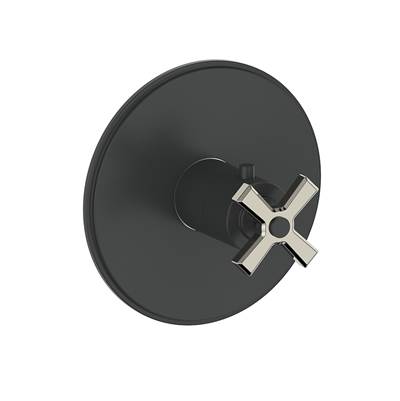 Vogt VT.Z4.140.PB- Zehn Thermostatic Valve and Trim 3/4' Polished Nickel Matte Black