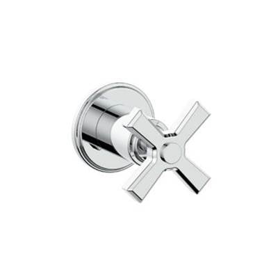 Vogt DR.Z4.30.PB- Zehn 3-Way Thermostatic Diverter Valve and Trim 3/4' Polished Nickel Matte Black