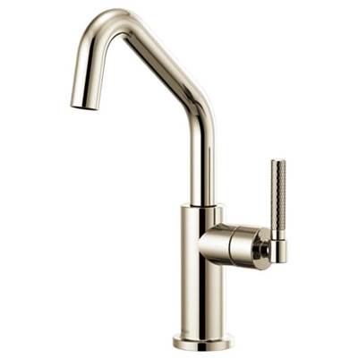 Brizo 61063LF-PN- Angled Spout Bar, Knurled Handle | FaucetExpress.ca