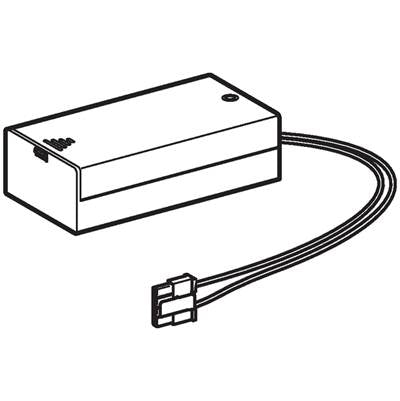 Geberit 241.945.00.1- Battery compartment for Geberit urinal flush controls with electronic flush actuation, battery operation | FaucetExpress.ca